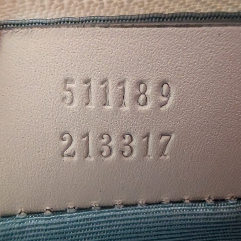 Gucci Guccy Sega Mini Dome Crossbody Bag White Gold - Picture 12 of 16